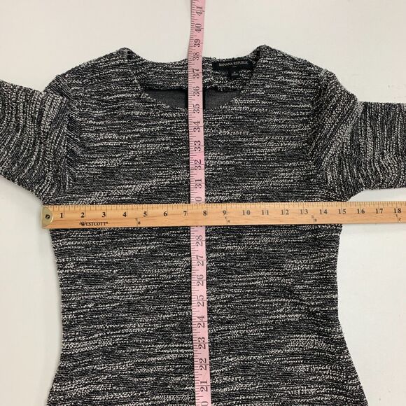 Banana Republic Boucle Sheath Dress Womens 2 Knee Length Back Zip Mid Sleeve - Picture 8 of 13